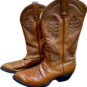 Tony Lama Brown Western Boots